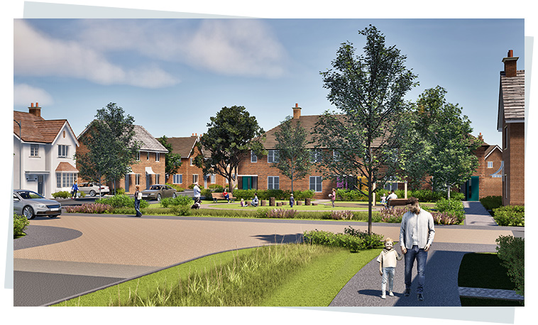Artistic impression of the proposals